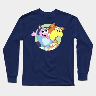 Wholesome smiling puppy show! Long Sleeve T-Shirt